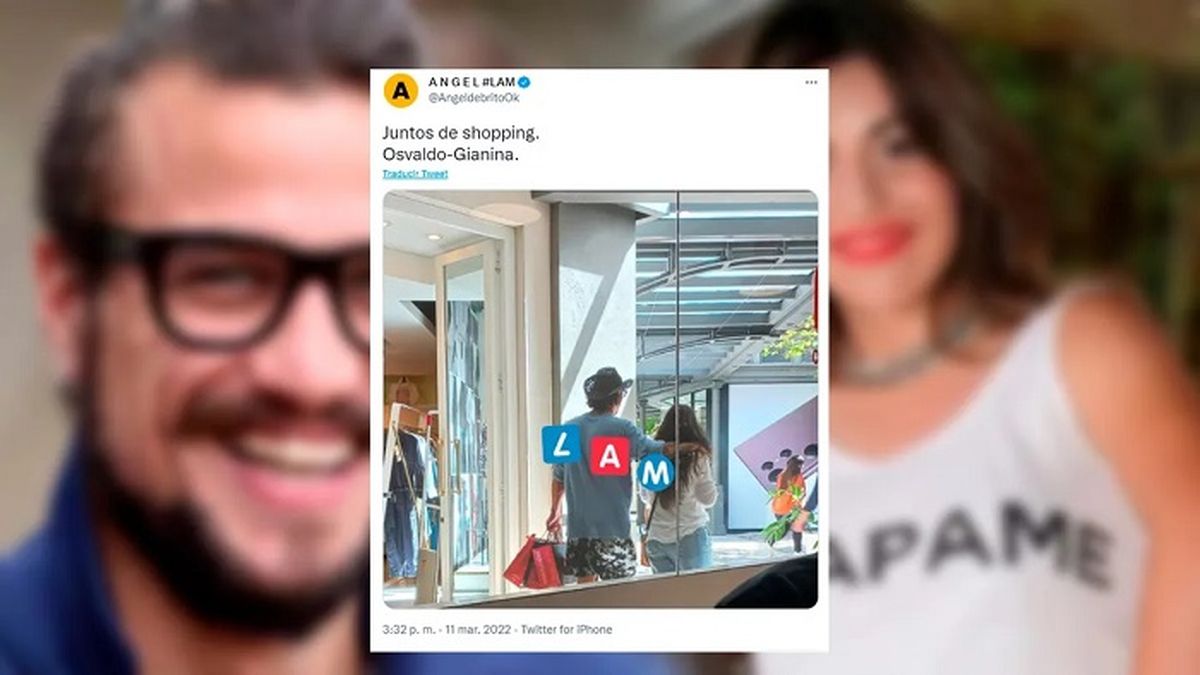 La foto que confirm&oacute; la reconciliaci&oacute;n de Gianinna Maradona y Daniel Osvaldo.&nbsp;