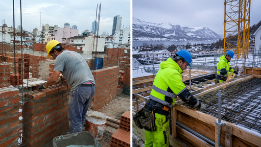 ¿Cuánto gana un albañil en Noruega? Un argentino reveló el dato y sorprendió a todos