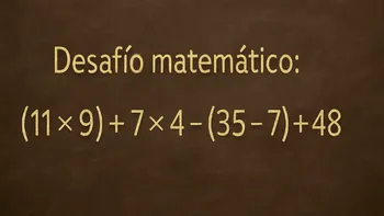 Desafío Matemático: el desafío está en los paréntesis
