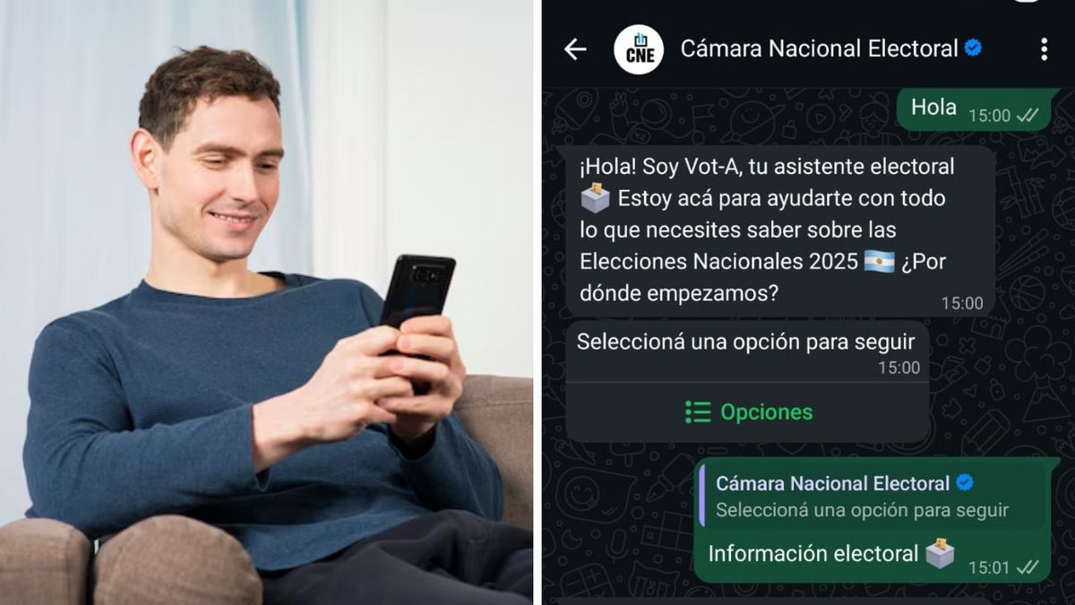 Dónde voto en las elecciones 2025: cómo saber por WhatsApp en qué escuela