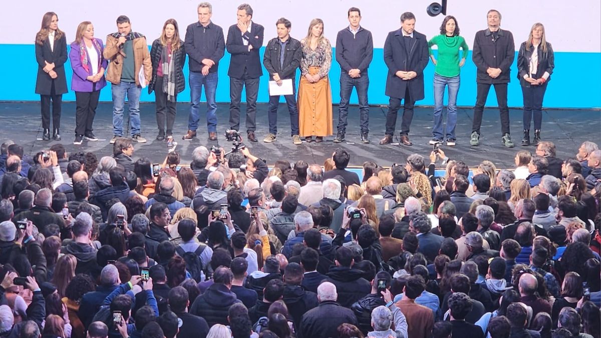 Ampliar la coalición de gobierno para que no gane la derecha en octubre. El discurso de Sergio Massa