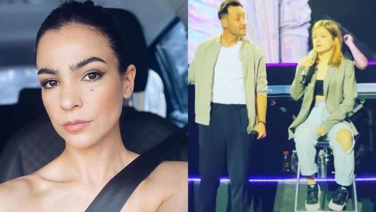Agustina Cherri se emocionó al ver a su hija cantar con Luciano Pereyra: Parece un sueño