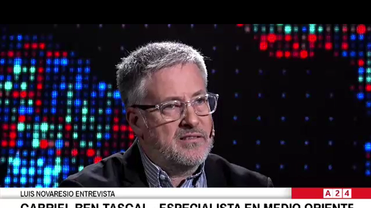 Gabriel Ben-Tasgal con Novaresio: Los que temen que Argentina puede ser un objetivo de Irán tienen razón