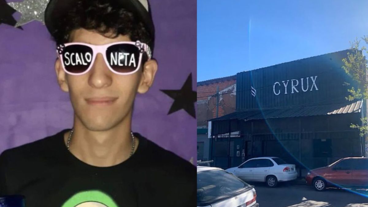 Lautaro Alvaredo fue agredido a la salida del boliche Cyrux en Laferrere (Foto: canal 26).