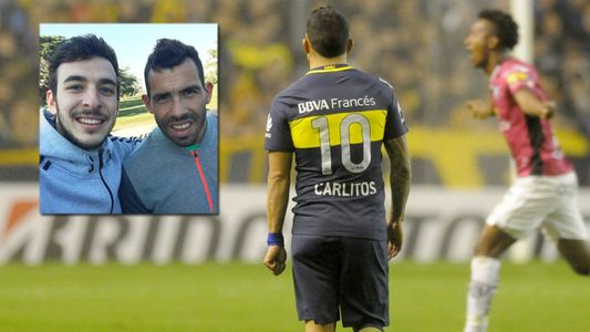 Carlos Tevez viajó a Montevideo en medio de sus días de licencia