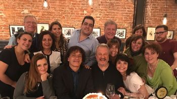 Arturo Puig y Jorge Marrale celebraron las 100 funciones de El Vestidor