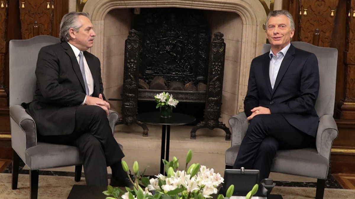Alberto Fernández repudió las amenazas a Mauricio Macri (Foto: Télam).