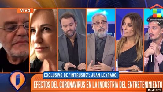 Mercedes Morán y Juan Leyrado en Intrusos: La desocupación de los actores no es de ahora