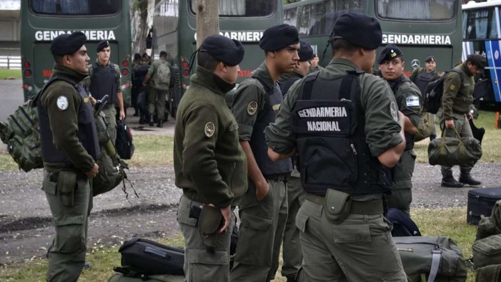 Gendarmería nacional.&nbsp;