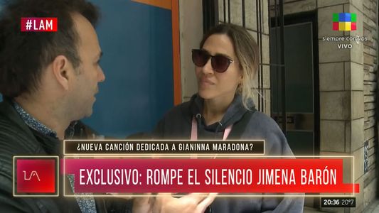 Jimena Barón respondió lo que todos quieren saber: ¿le dedicó su nuevo tema a Gianinna Maradona?