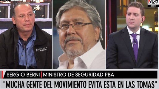 Duro cruce en A24: Berni acusó al Chino Navarro de impulsar la toma de tierras y éste lo llamó charlatán de feria