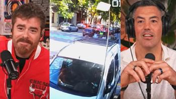 Escalofriante: otra vez un vehículo casi embiste el estudio de Olga y todo quedó grabado