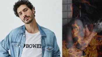 El Chino Darín publicó unas fotos al borde de la censura y generó un gran revuelo
