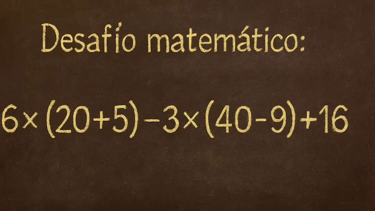 La regla esencial para resolver este desafío matemático es conocido como PEMDAS (por sus siglas en inglés) o jerarquía de operaciones.
