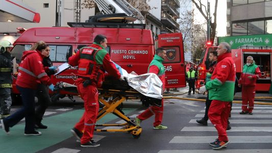 Incendio en Recoleta: el último acto heroico del papá que intentó salvar a su familia del voraz fuego