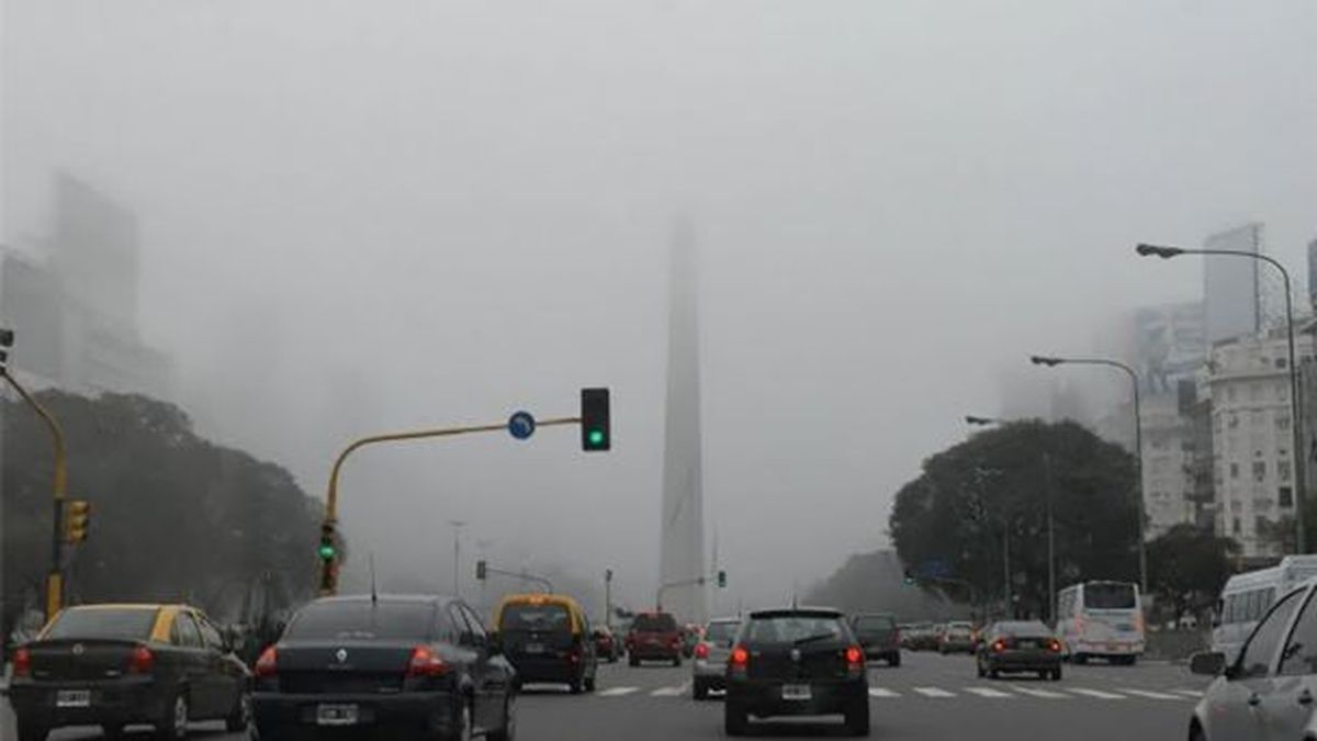 Alerta meteorológica en el AMBA y 10 provincias por una cortina de humo. (Foto: archivo)