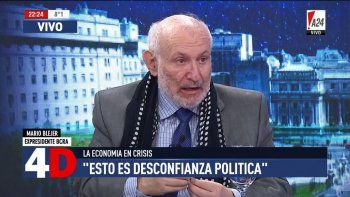 Mario Blejer: “Esto es una crisis de confianza, tiene más condimentos políticos que económicos
