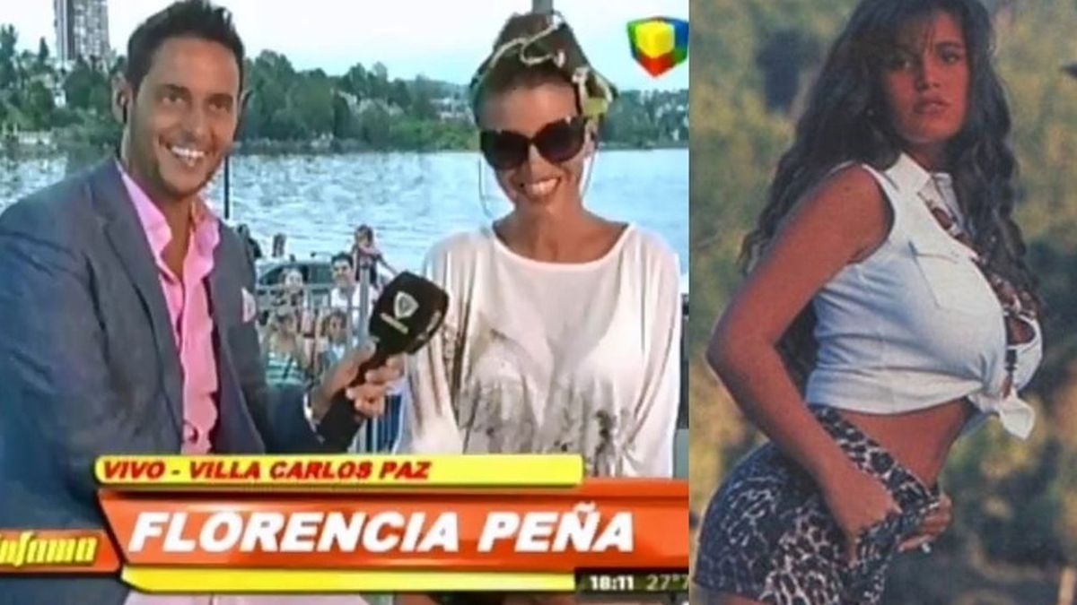 Florencia Peña recordó cuando era La Pechocha: “Tenía 16 años y unas tetas  gigantes”