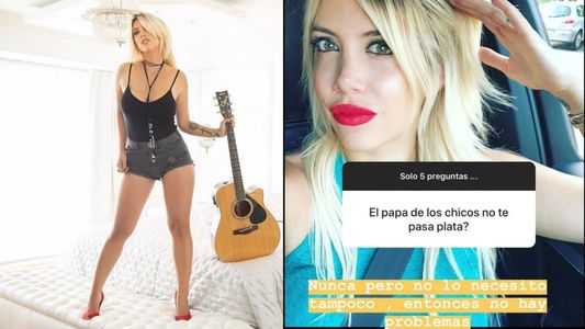 Wanda Nara volvió a la carga contra Maxi López: Nunca me pasa plata