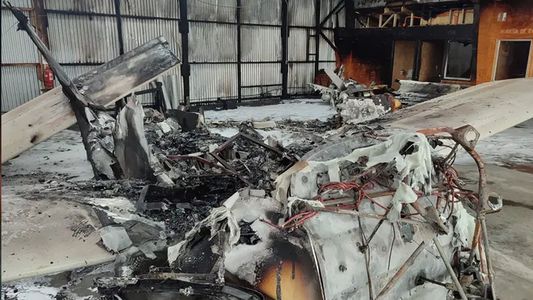 Ataques incendiarios del grupo mapuche RAM en el sur de Chile: cuatro avionetas destrozadas