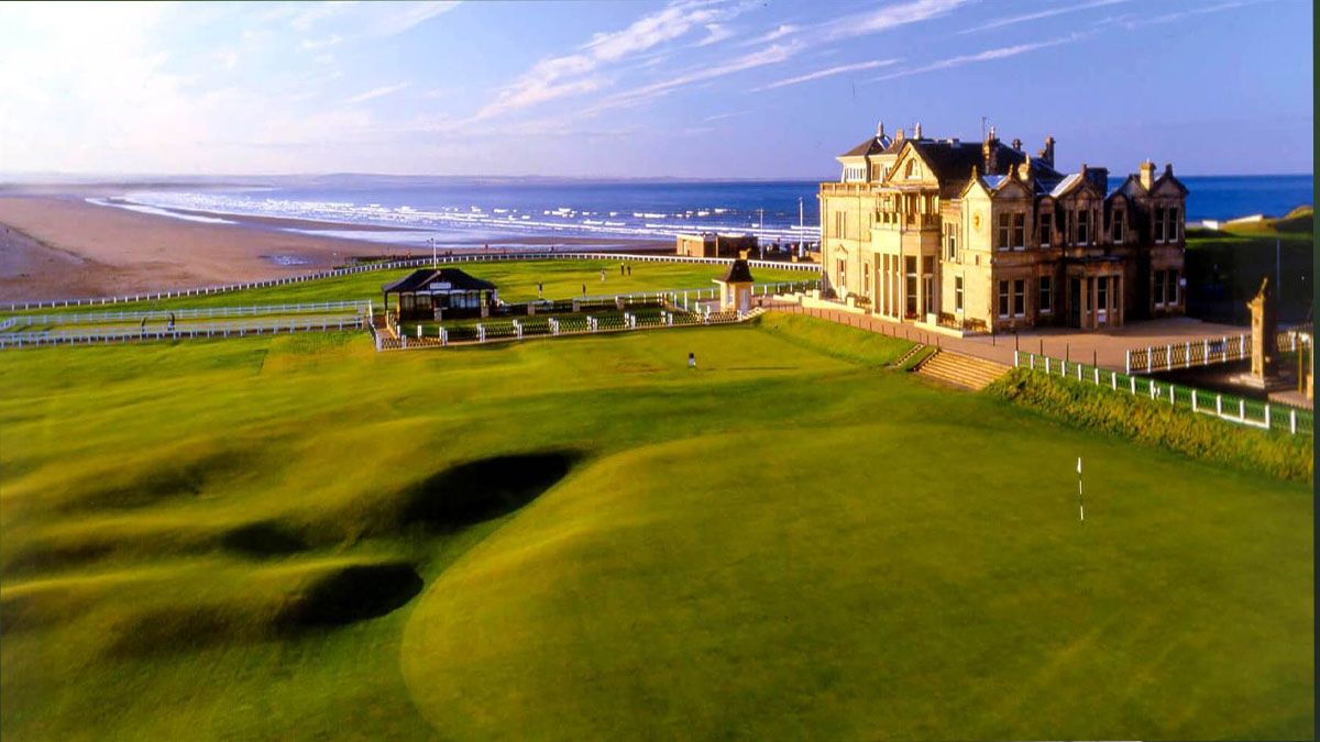 Royal and Ancient Golf Club of St Andrews, en Escocia. La cuna del golf. Aquí se juega el certamen más importante del mundo (Foto: Royal and Ancient Golf Club of St Andrews.)