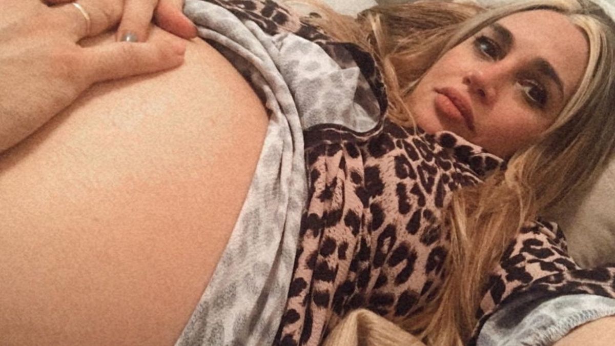 El tierno video de Belén Francese en la recta final de su embarazo