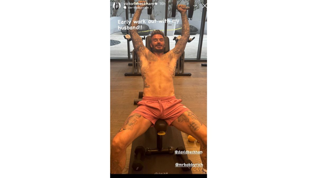 As&iacute; entrena David Beckham para lucir en forma a sus casi 50 a&ntilde;os.