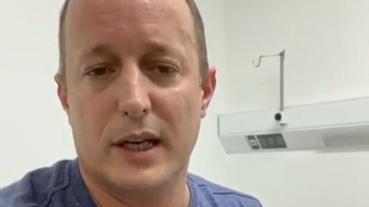 Por una disminución en su capacidad respiratoria, tratarán a Insaurralde con plasma de convaleciente