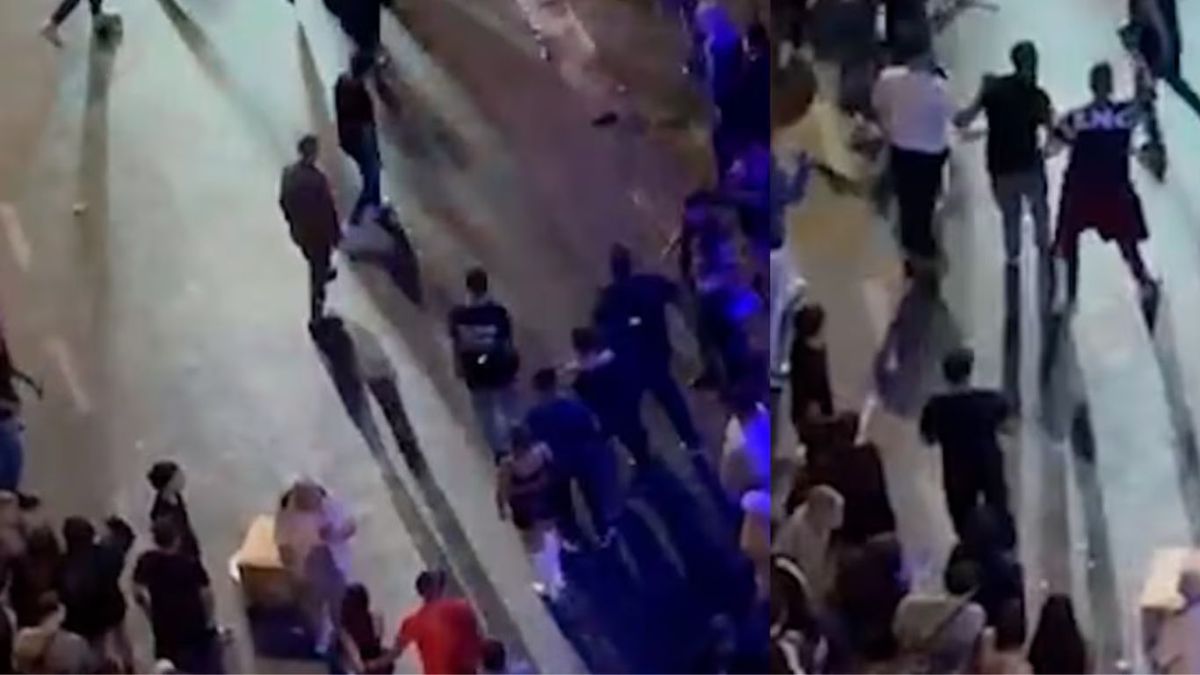 Video impactante: la golpiza salvaje de una patota contra un chico desmayado en el piso. (Foto: captura de video)