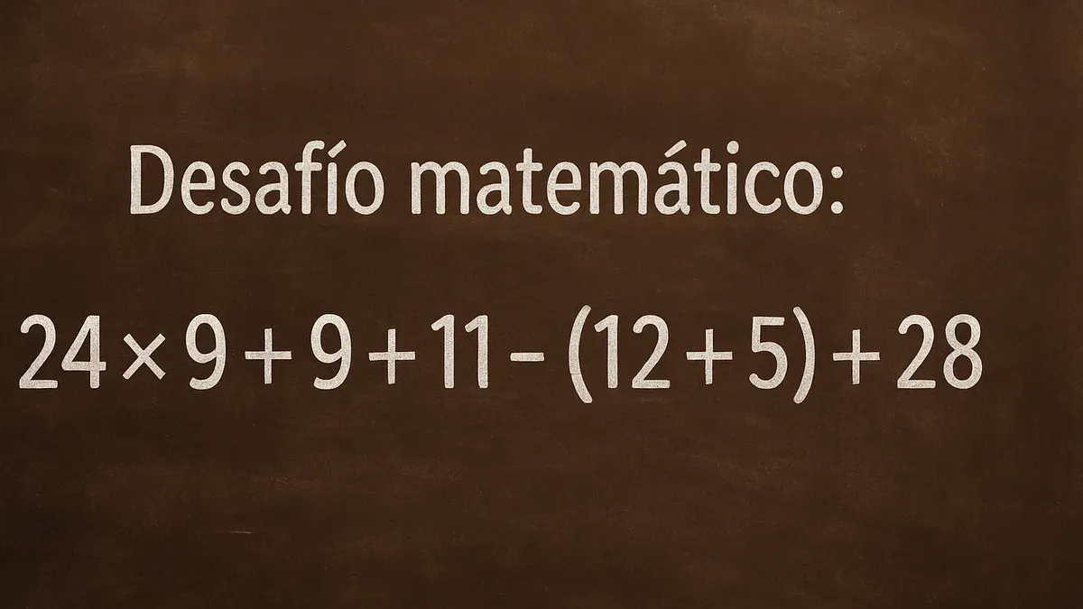La regla esencial para resolver este desafío matemático es conocido como PEMDAS (por sus siglas en inglés) o jerarquía de operaciones.