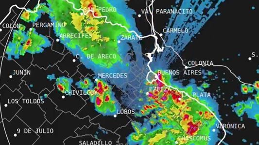 El AMBA amaneció con un diluvio: qué zonas están bajo alerta y hasta cuándo seguirán las tormentas