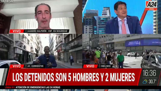 Siete detenidos y un policía atropellado durante la desconcentración de la marcha de la CGT