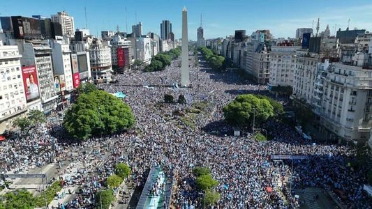 Exclusivo A24 | Cómo será el recorrido de la Selección Argentina para ir al Obelisco