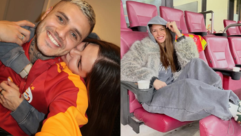 El llamativo detalle en el posteo de la China Suárez a Mauro Icardi luego de su récord en Galatasaray