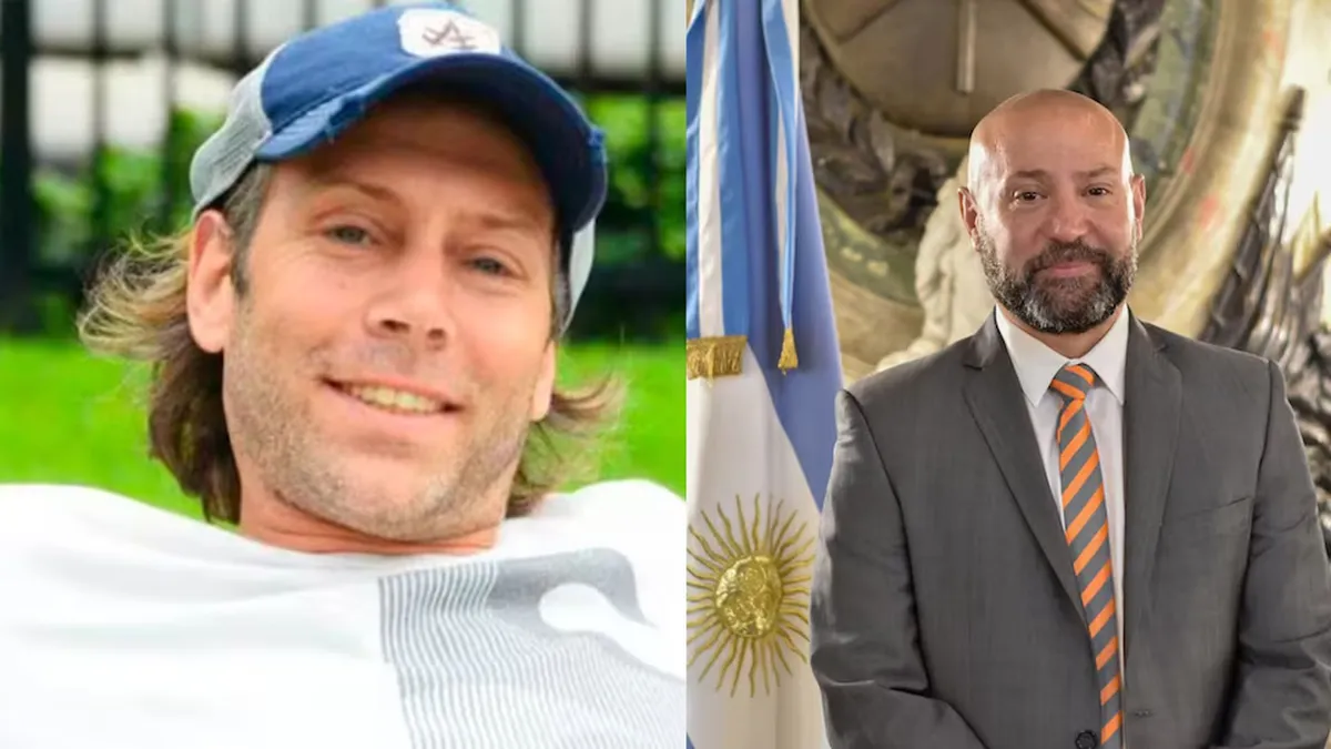 Emmanuel Kovalivker, due&ntilde;o de Suizo Argentina, y Diego Spagnuolo, ex titular de ANDIS.&nbsp;