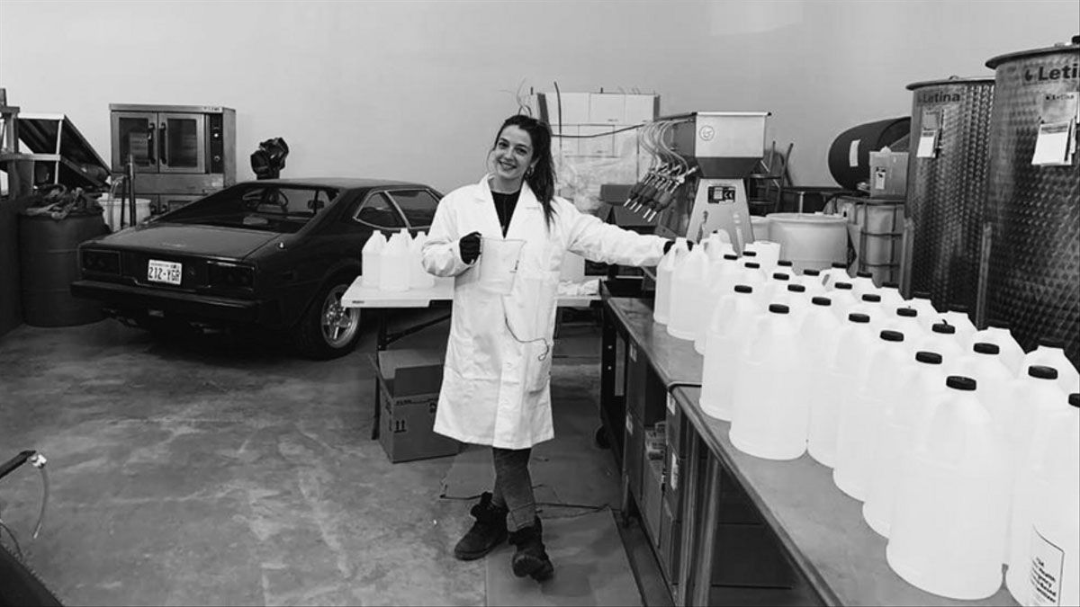 Marta bustos, sufrió un grave accidente que le costo una ceguera total durante más de un año (Foto: Gentileza Diario AS)