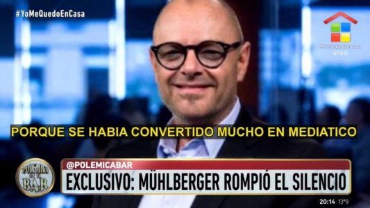 Rubén Mühlberger habló para Polémica en el bar: Acá hay una mano negra