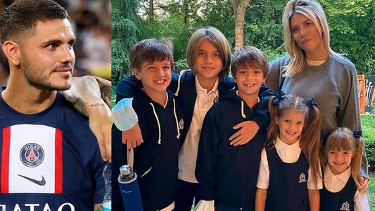 Denuncian que Mauro Icardi maltrata a los 3 nenes que tiene Wanda Nara con Maxi López