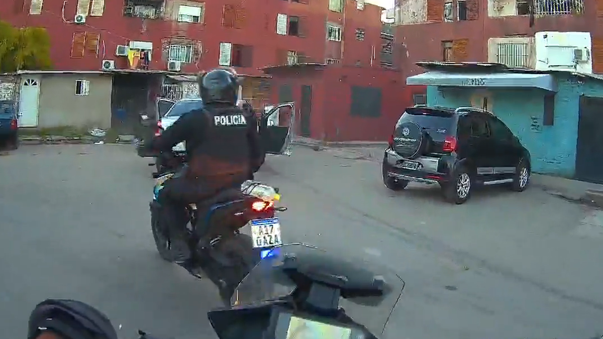 Impactante persecución.