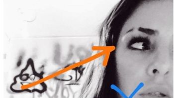 Cande Tinelli ahora se rapó parte de la ceja