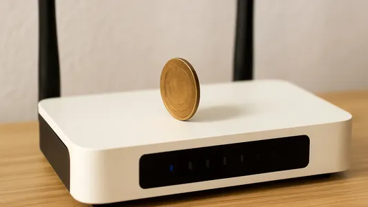 El truco de la moneda sobre el router WiFi: qué hay detrás y por qué los expertos lo relativizan