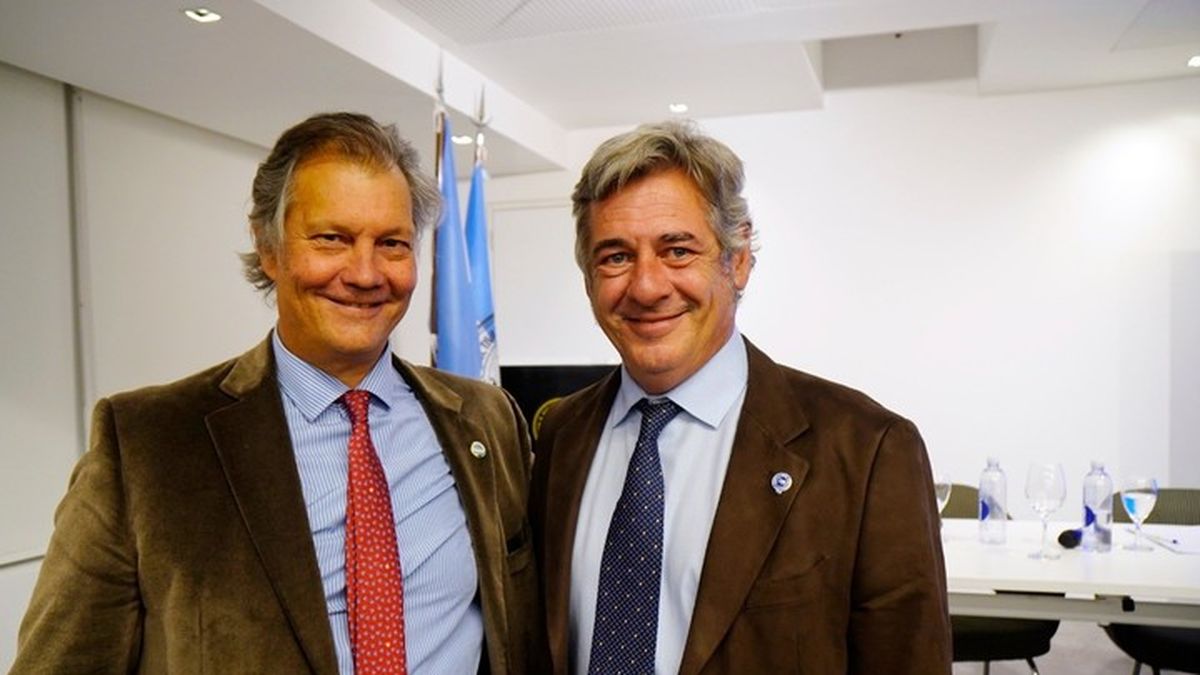 Pino y Pereda llegaron a la conducción de la Sociedad Rural en 2021. (Foto: archivo)