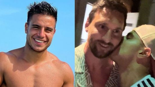 Quién es Juan Pablo Fernández, el argentino que besó a Messi en Miami