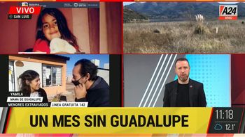 Se cumple un mes de la desaparición de Guadalupe Lucero (Foto: captura de pantalla). Se cumple un mes de la desaparición de Guadalupe Lucero (Foto: captura de pantalla).