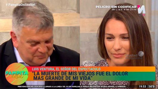 Luis Ventura se quebró al recordar a sus padres