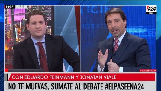 El Pase en A24 entre Jonatan y Feinmann: dólar blue descontrolado y la tan temida devaluación