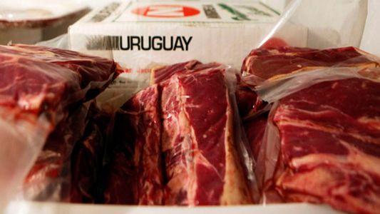 Uruguay volvió a desplazar a la Argentina como segundo exportador de carne vacuna del Mercosur