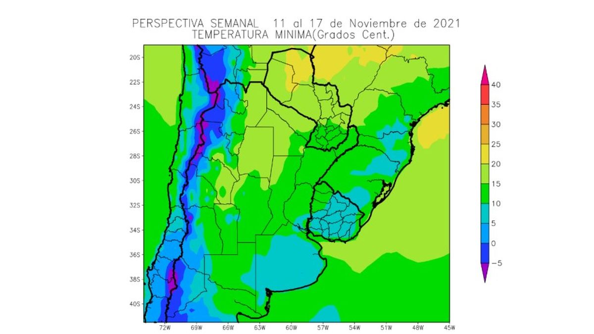 La Bolsa de Cereales de Buenos Aires indicó que podrían haber nuevas heladas en la región. 