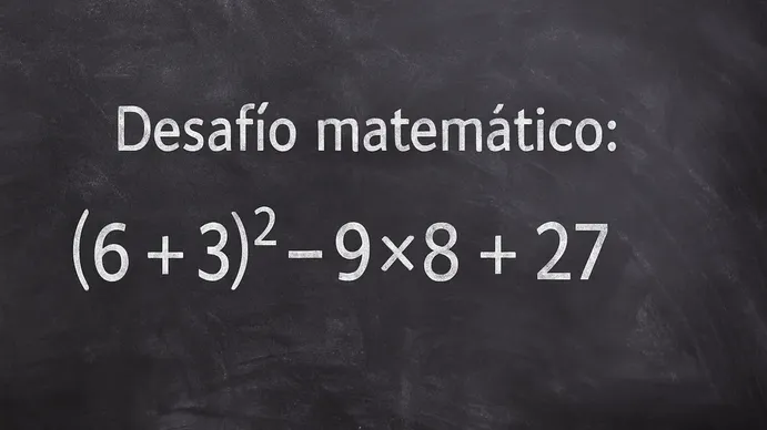 Desafío Matemático: ¿te animás a resolver esta operación sin perder los signos?