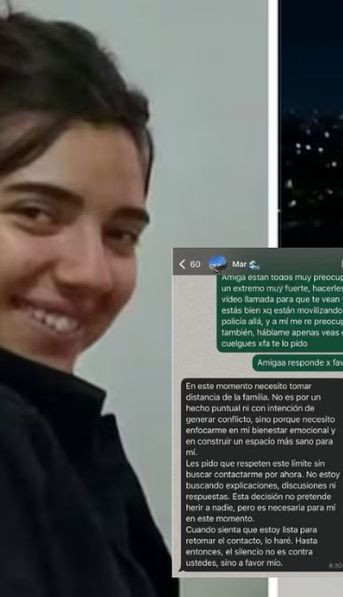 El inquietante mensaje que hizo estallar las alarmas por Mariana, la argentina desaparecida en España